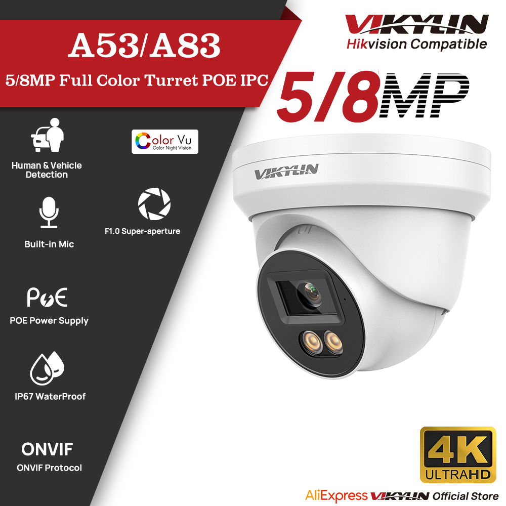 Home Security Service - VIKYLIN 5/8MP HD IP Güvenlik Kamerası