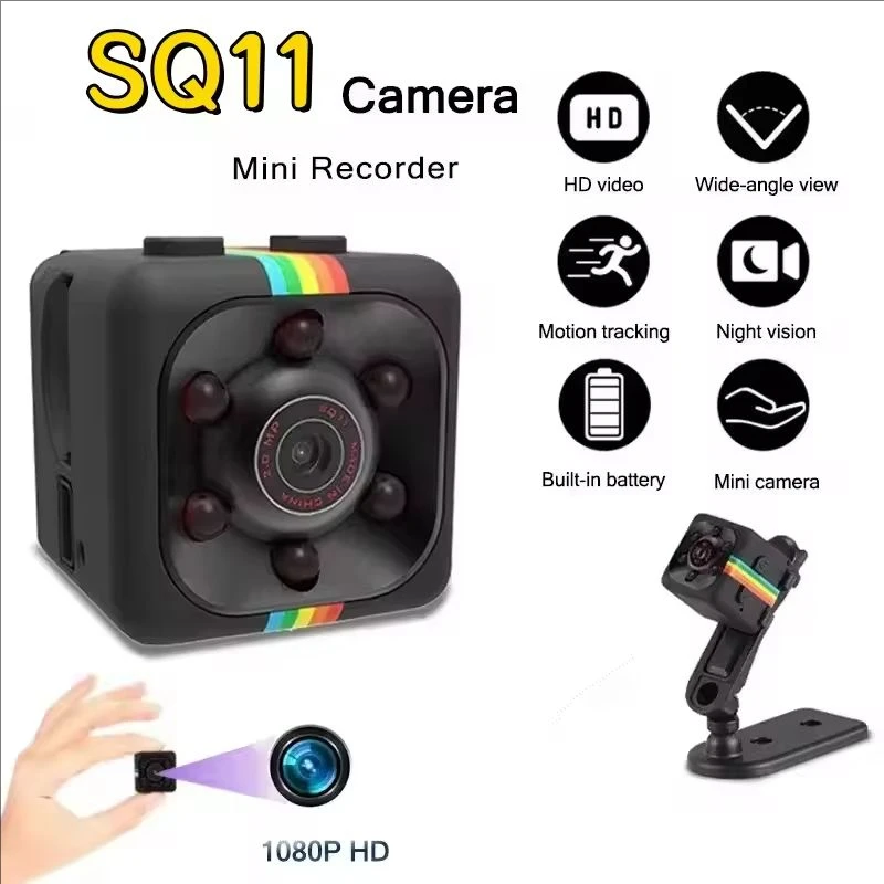 Home Security And Monitoring - Mini Kamera HD Taşınabilir Küçük Dadı