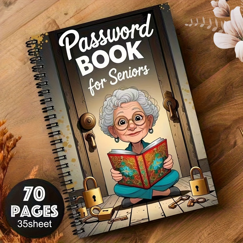 Home Security For Seniors - Yaşlılar için 2/5'li Paket Karikatür Spiral