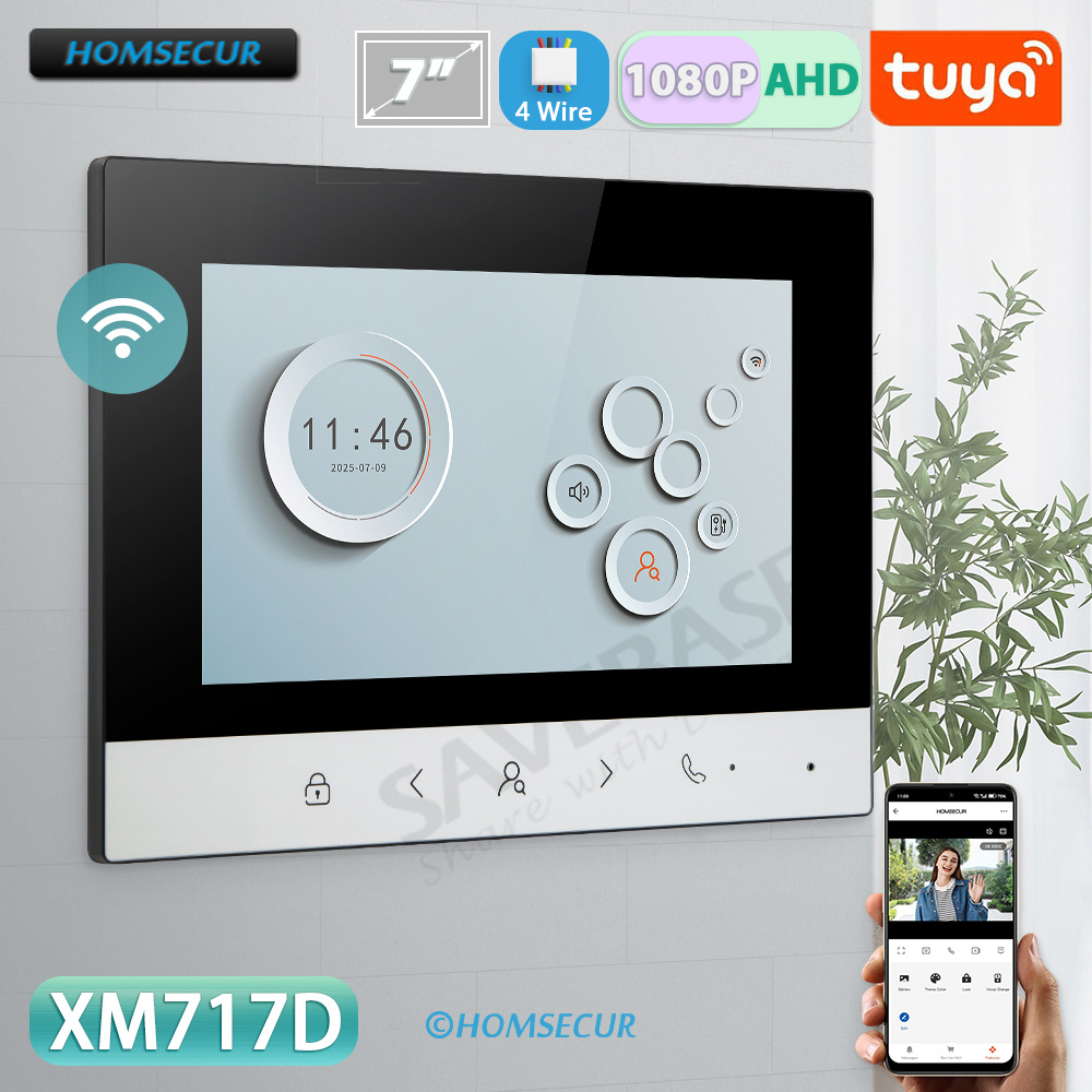 Home Security And Monitoring - Tuya Akıllı WIFI İç Mekan Monitörü