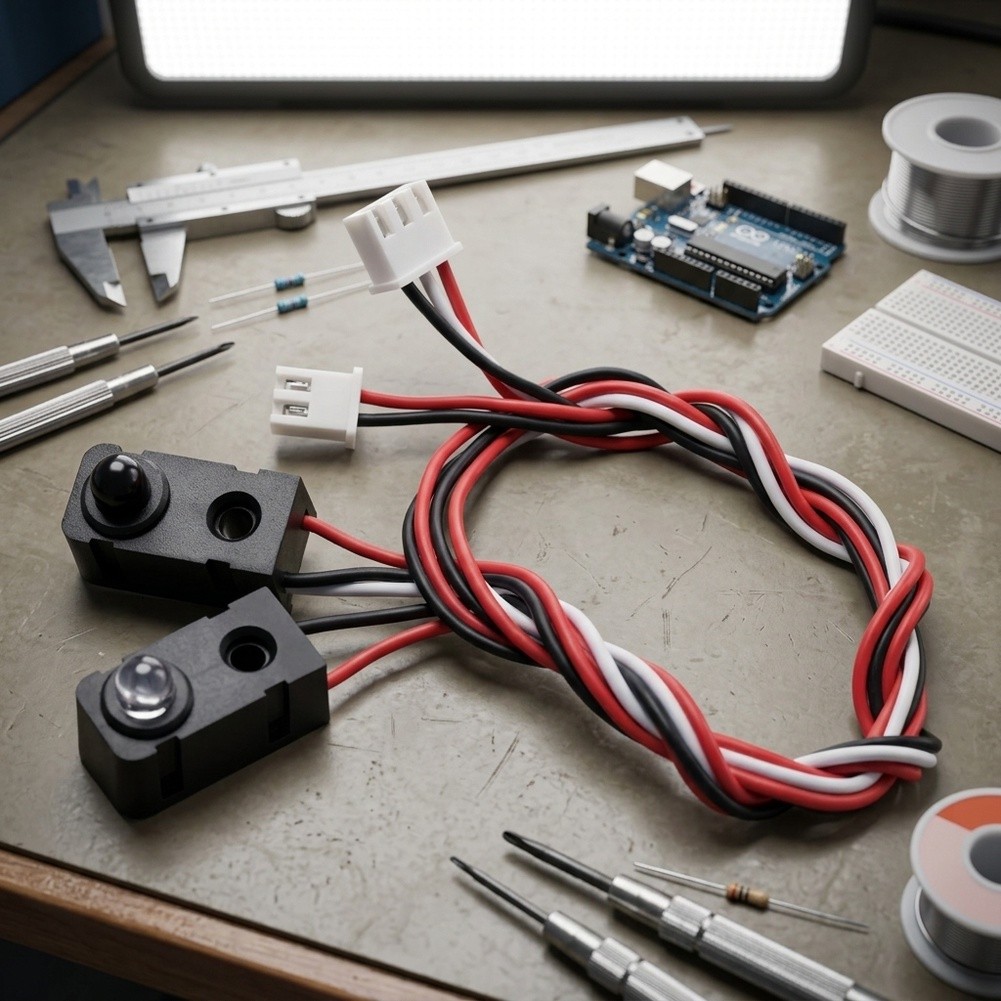 Home Security System - 4 Çift Kızılötesi Işın Sensörü Kiti,