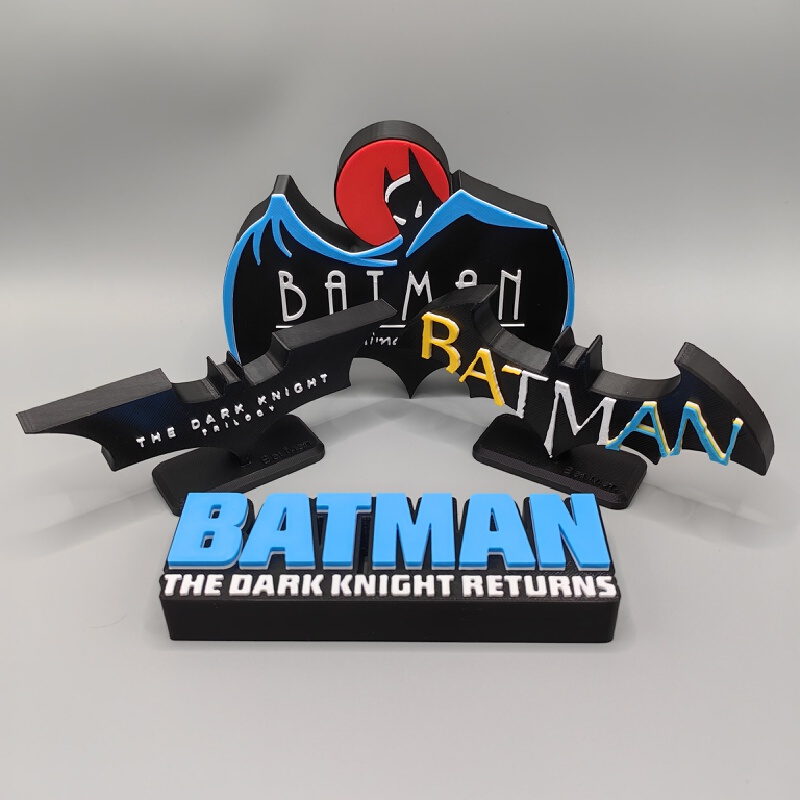 Home Security Logo - Batman Animasyon Serisi 3D Logolu Ayakta
