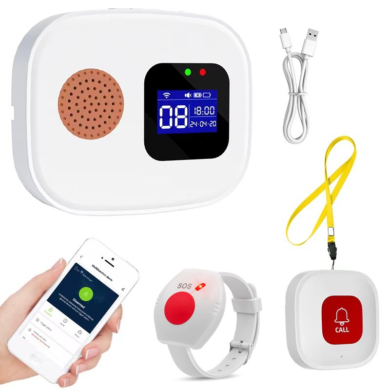 Home Security And Monitoring - Yaşlılar için Acil Durum Çağrı Butonu,