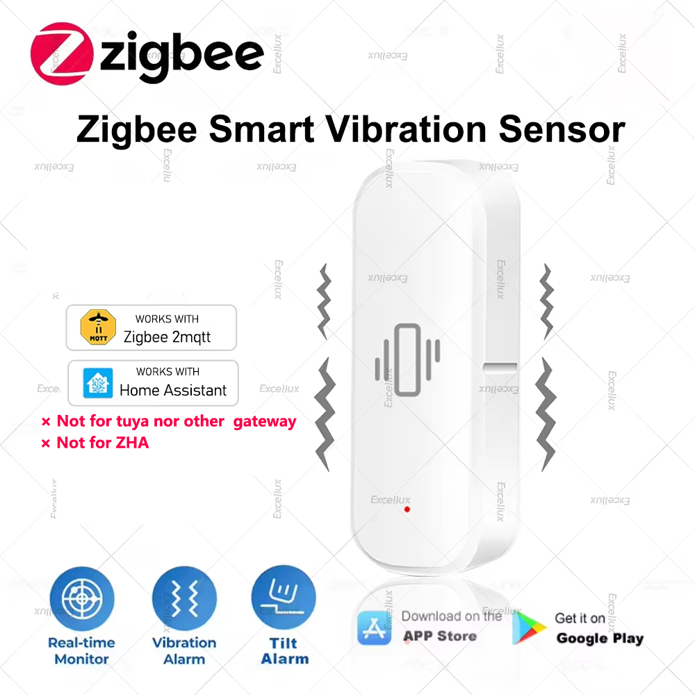 Home Security And Monitoring - Zigbee Akıllı Titreşim Sensörü Ev Güvenlik