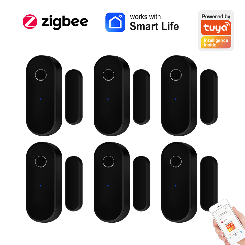 Home Security Deals - Tuya Akıllı Zigbee Kapı Sensörü Kapı