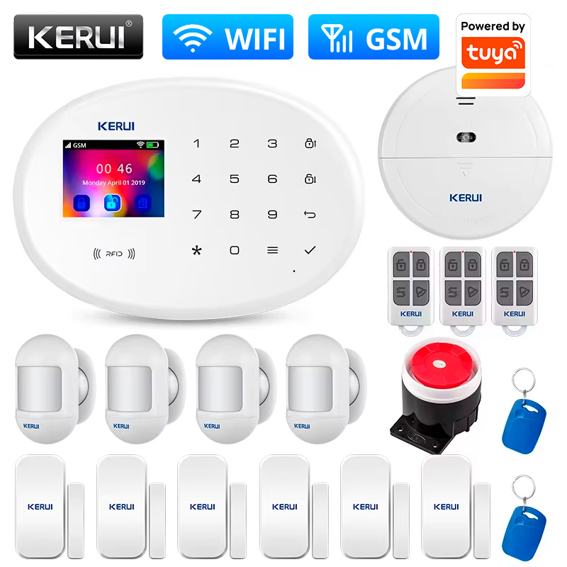 Home Security And Monitoring - KERUI Ev Güvenlik Koruması WIFI GSM