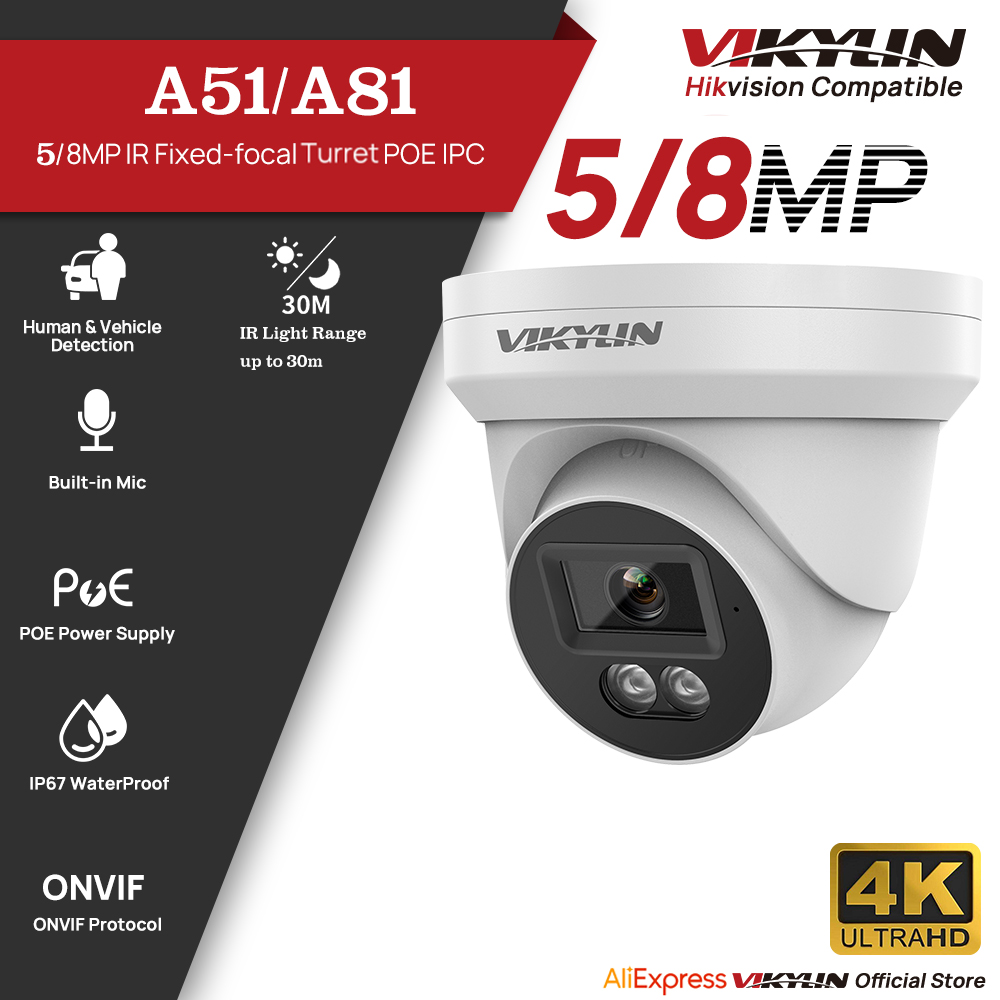 Home Security Service - VIKYLIN 5/8MP HD IP Güvenlik Kamerası