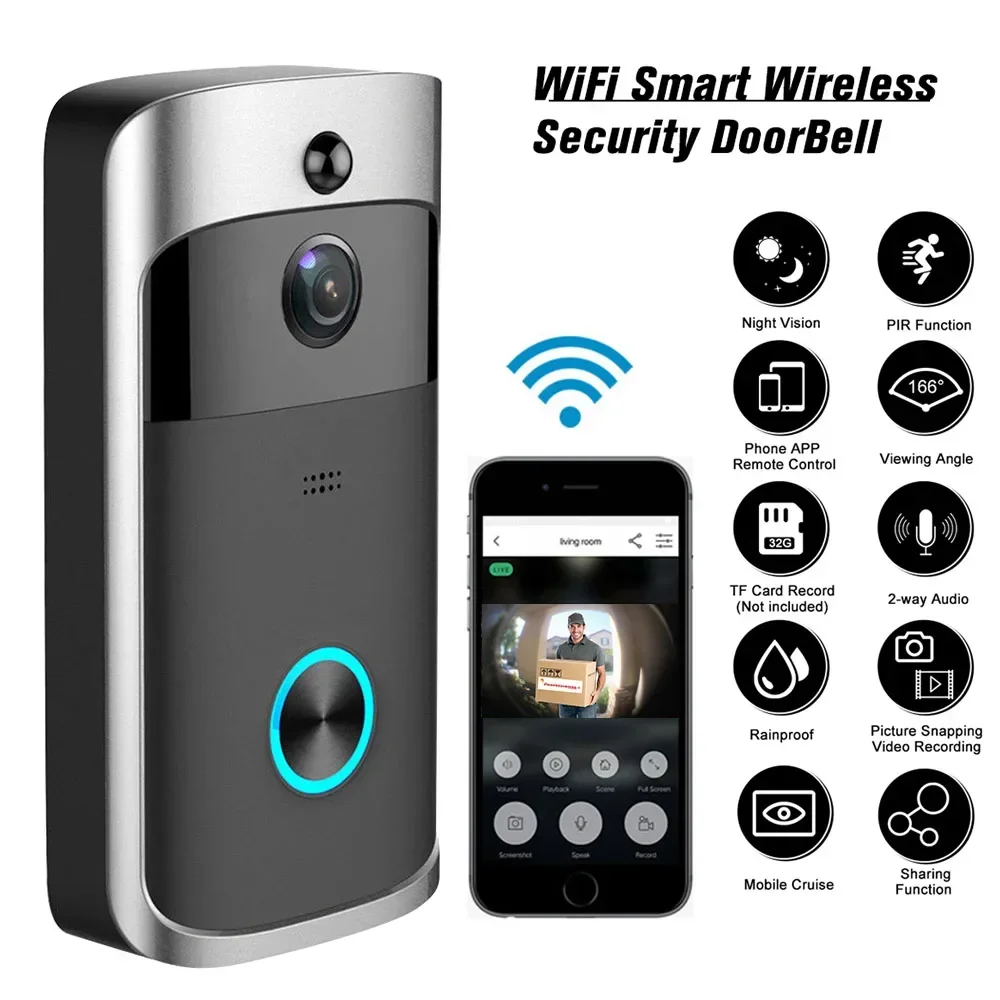 Home Security Lidar - 720P HD Akıllı Ev Kablosuz WIFI