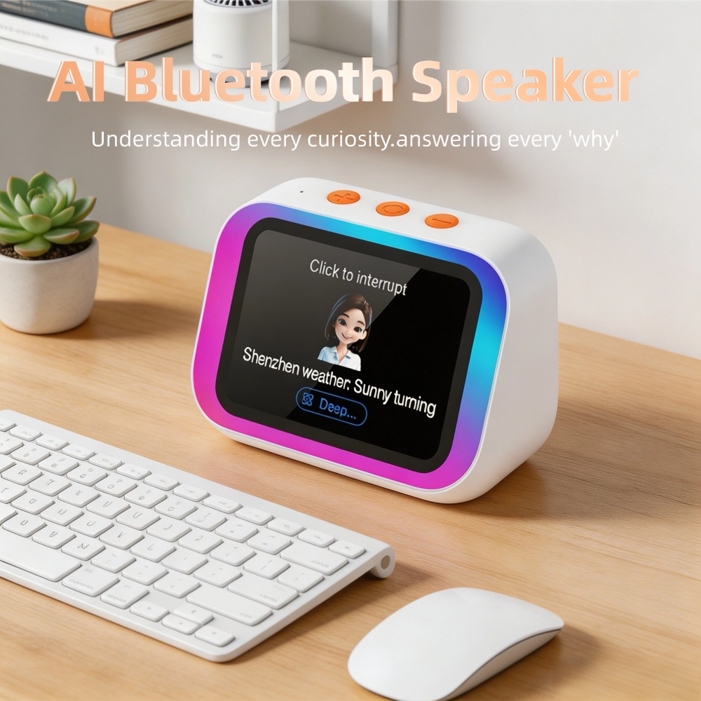 Home Security Gadgets - AI Bluetooth Hoparlör 5.4 AI Sesli
