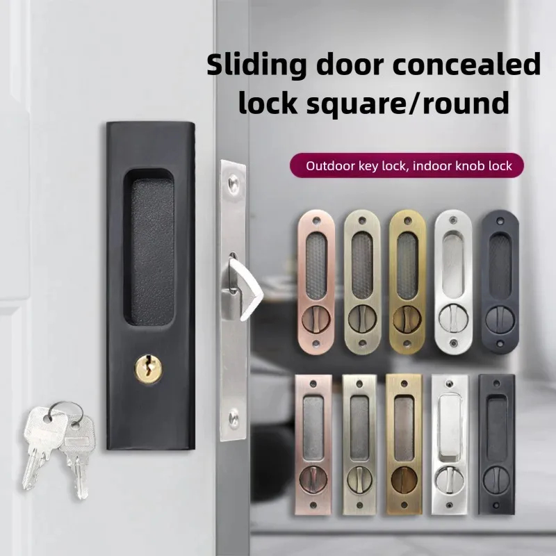 Home Security Doors - Ağır Hizmet Tipi Siyah Sürgülü Kapı