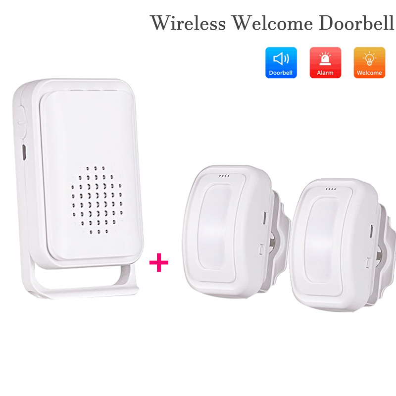 Home Security System - Kablosuz hoşgeldiniz kapı zili ev dükkanı