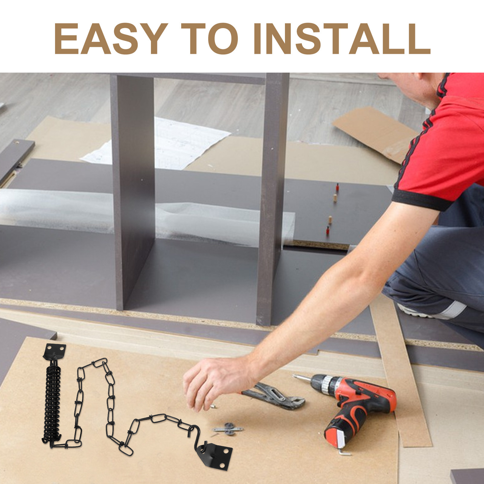 2'li Set Amerikan Tarzı Kulp R - Door Chain Guard incelemesi ve fiyatı