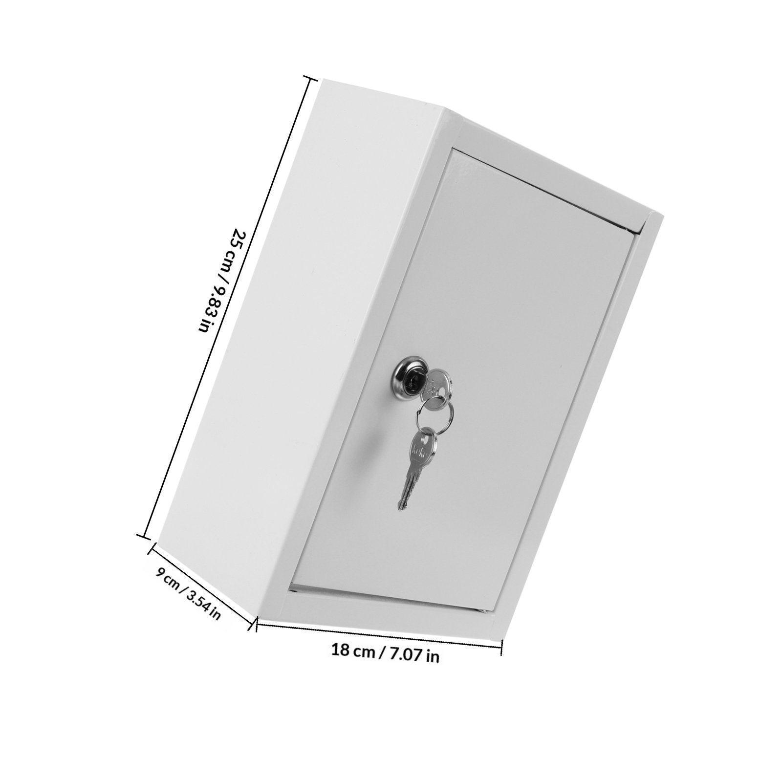 Duvara Monte Edilen Süt Kutusu - Home Security Letters incelemesi ve fiyatı