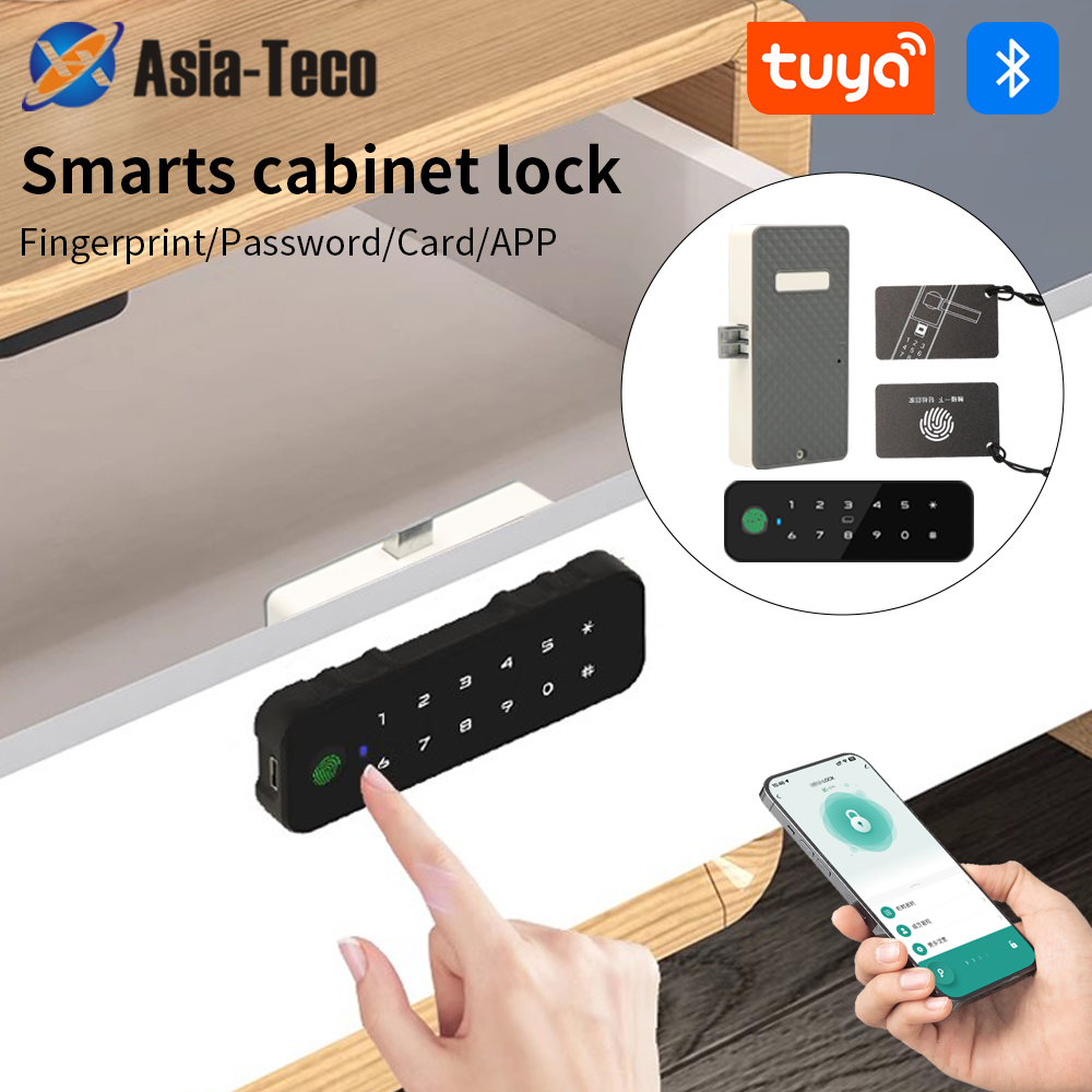 Tuya Bluetooth Akıllı Ahşap Do - Home Security Door Lock incelemesi ve fiyatı