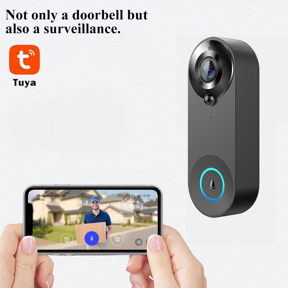 Tuya 1080P kablosuz WIFI kapı  - Home Security Lidar incelemesi ve fiyatı