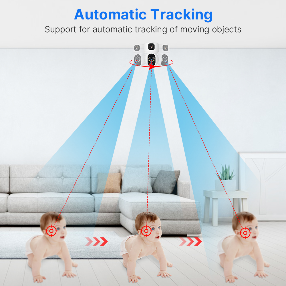 Hiseeu 2K 4MP PTZ IP Kamera WI - Home Security Lidar incelemesi ve fiyatı