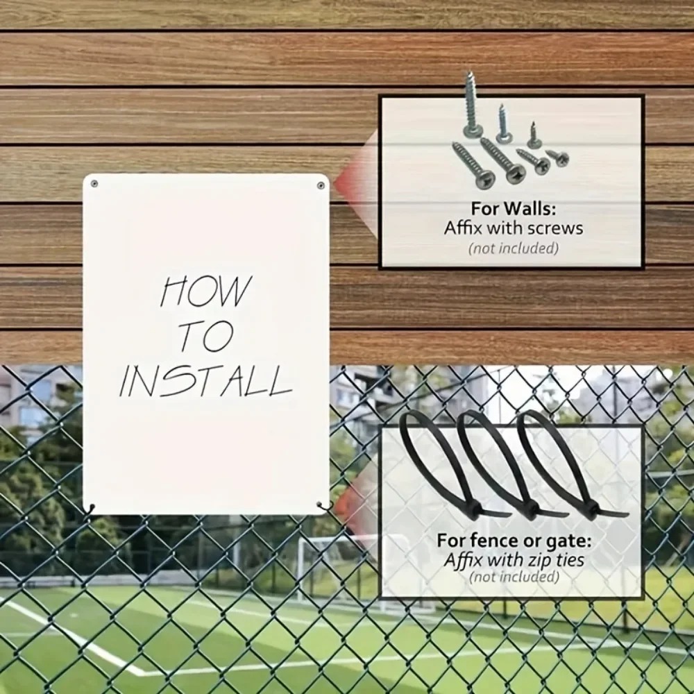 Park Etme Yasaklandı Metal Tab - Home Security Logo incelemesi ve fiyatı