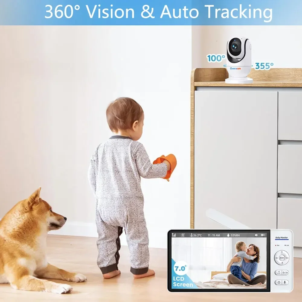 7 inç Ekran Video Bebek Monitö - Home Security Cameras Uk incelemesi ve fiyatı
