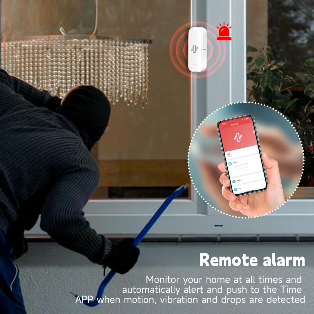 Akıllı ZigBee Titreşim Sensörü - Home Security And Monitoring incelemesi ve fiyatı