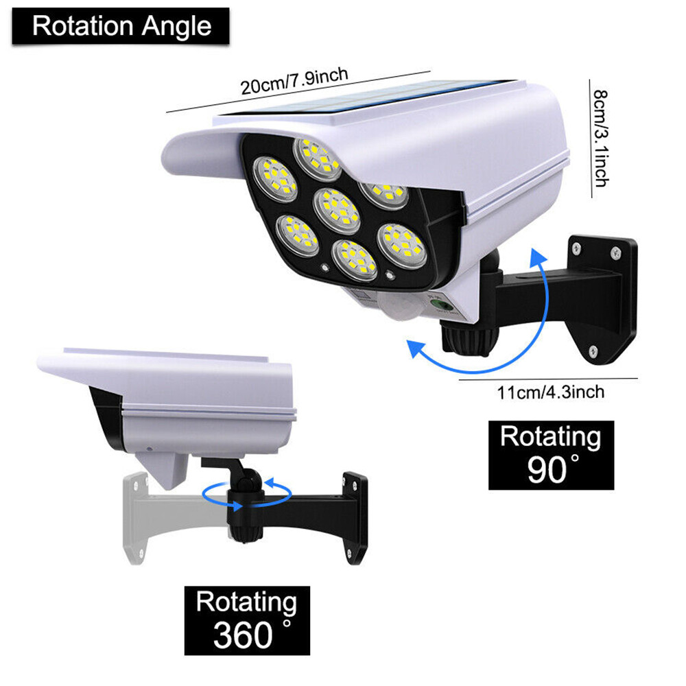 Dış mekan güneş enerjili lamba - Home Security Flood Lights incelemesi ve fiyatı
