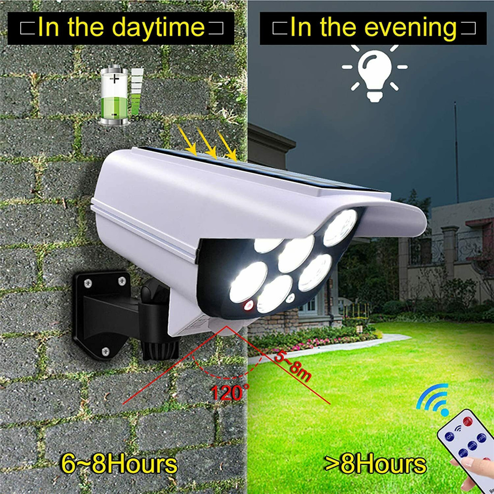 Dış mekan güneş enerjili lamba - Home Security Flood Lights incelemesi ve fiyatı