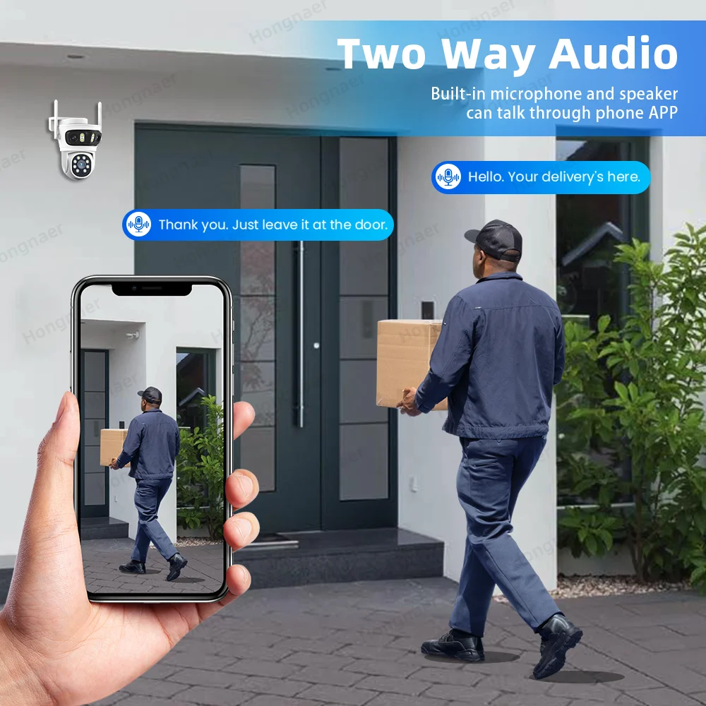 2026 Hongnaer 6MP 4 Kanallı 3  - Home Security System incelemesi ve fiyatı
