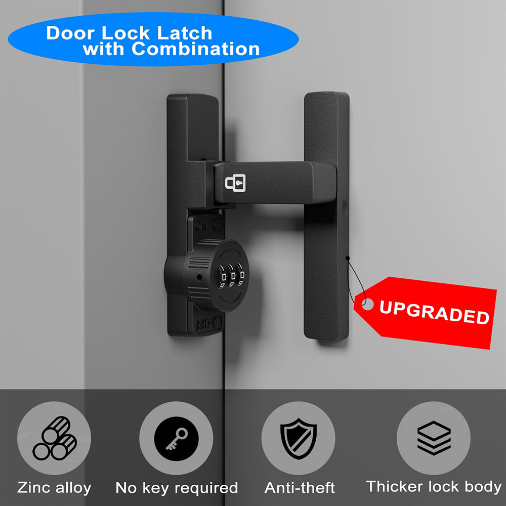 Güvenlik ahır kapısı kilidi 3  - Home Security Doors incelemesi ve fiyatı