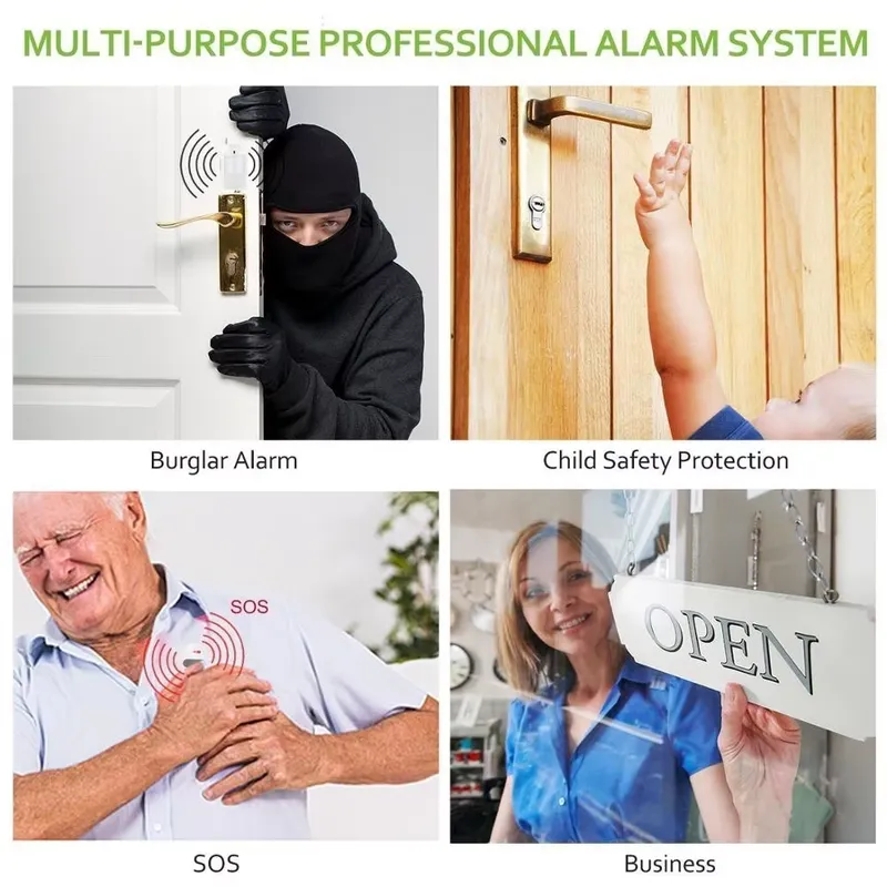 Ev Hırsız Alarm Kiti Otomatik  - Home Security System incelemesi ve fiyatı
