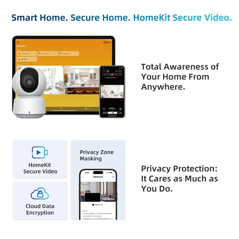 Orijinal Aqara Akıllı Kamera E - Home Security Lidar incelemesi ve fiyatı