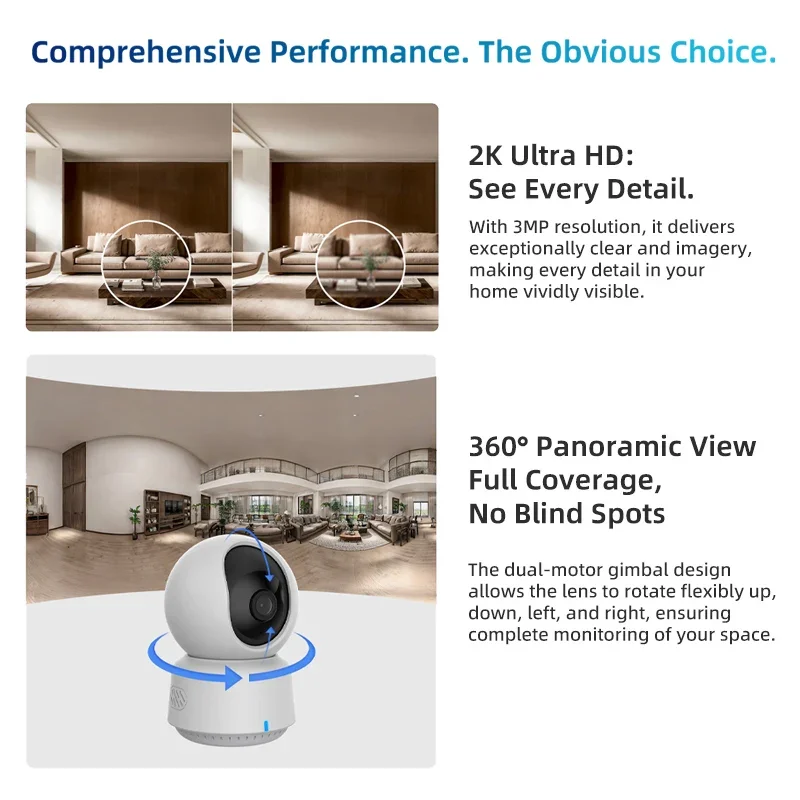 Orijinal Aqara Akıllı Kamera E - Home Security Lidar incelemesi ve fiyatı