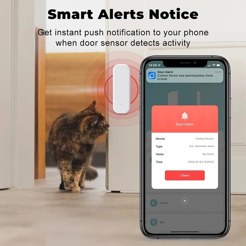 Tuya WiFi Akıllı Kapı Pencere  - Home Security Deals incelemesi ve fiyatı
