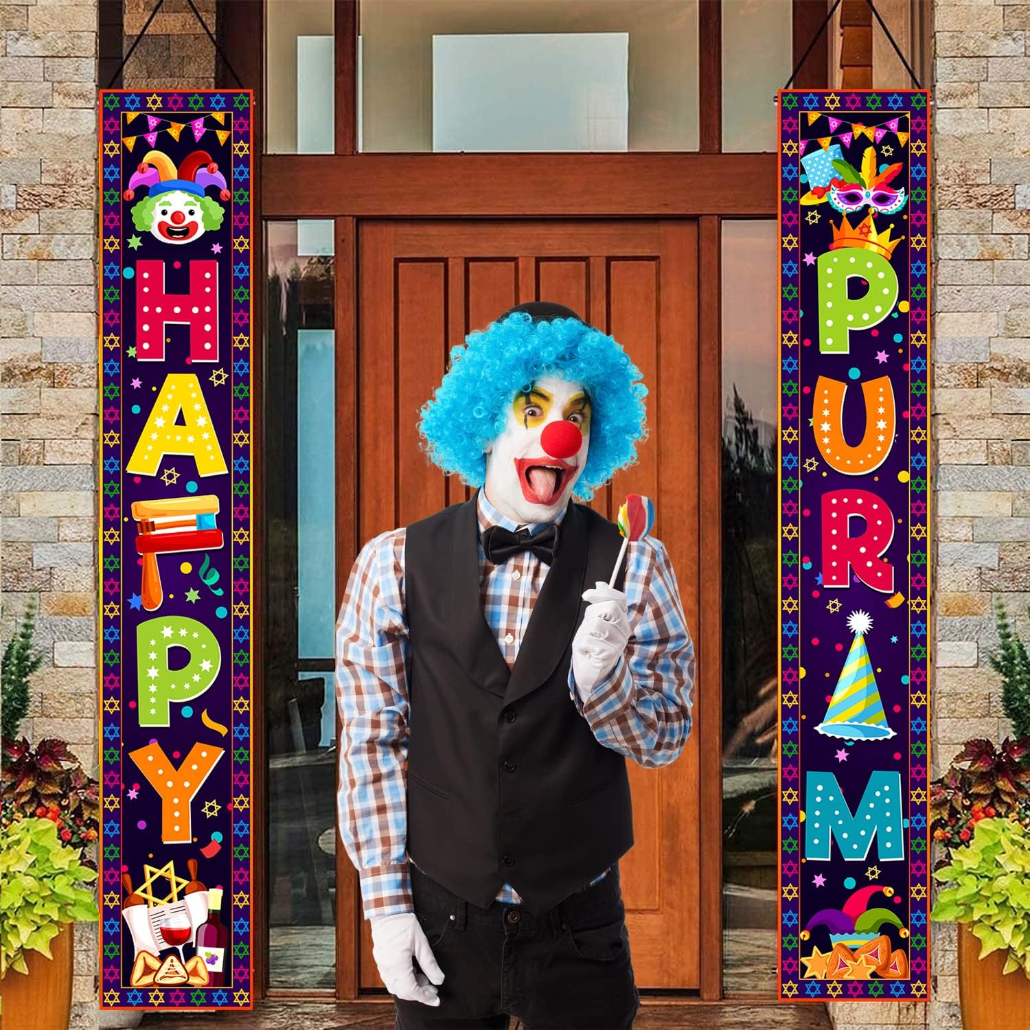 Mutlu Purim Süslemeleri Sundur - Home Security Yard Sign incelemesi ve fiyatı