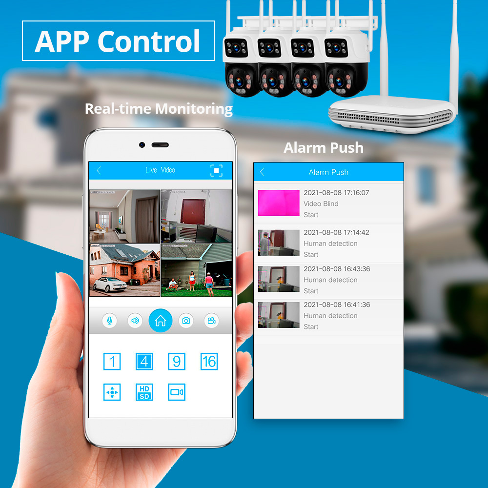 KERUI Su Geçirmez 6MP HD Kablo - Home Security Tools incelemesi ve fiyatı