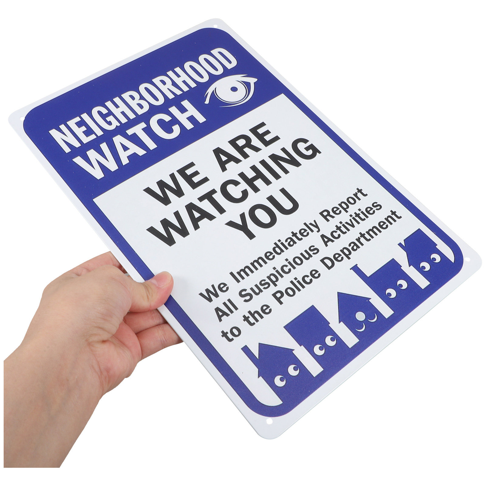 Sizi İzliyoruz Retro Duvar Uya - Home Security Yard Sign incelemesi ve fiyatı