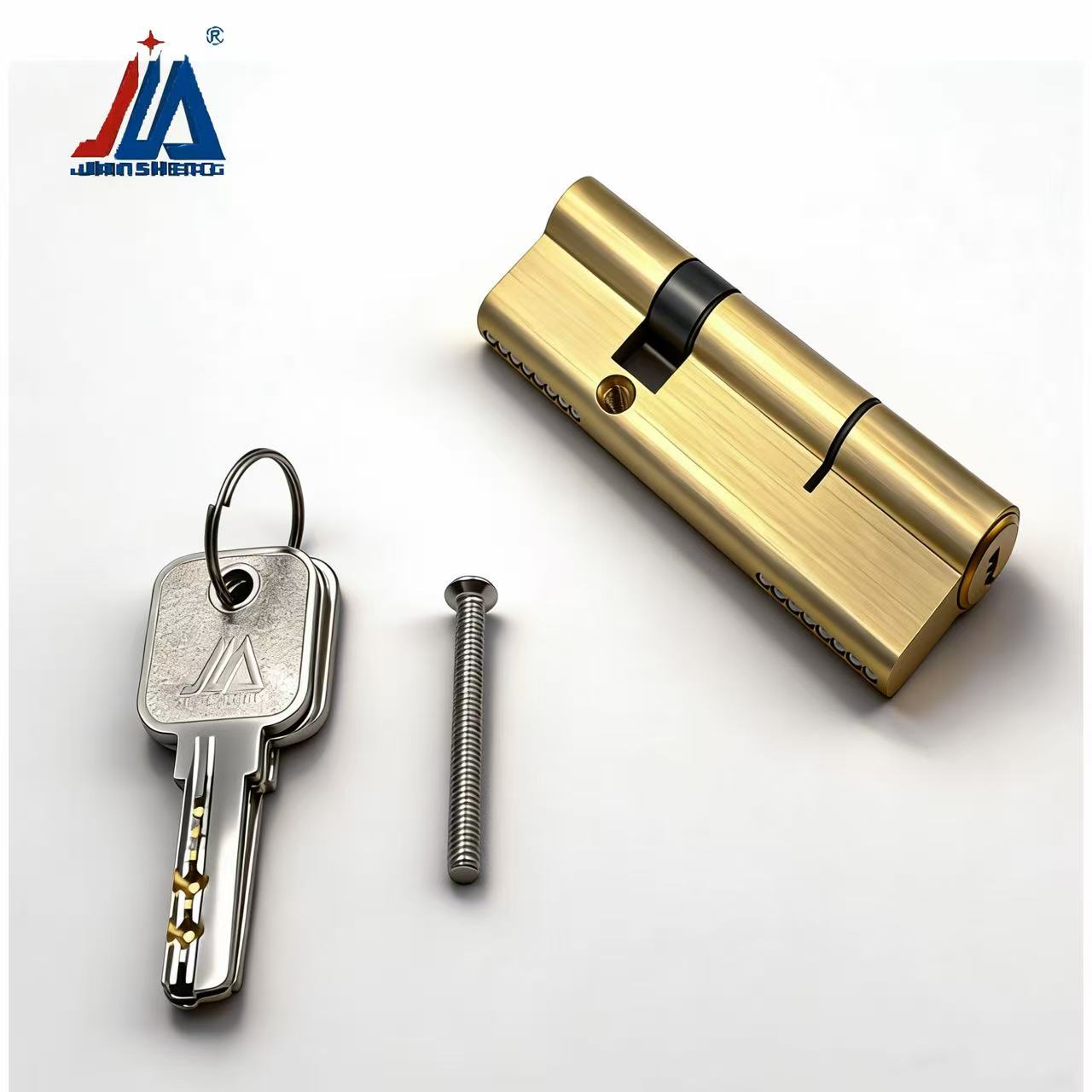 Masif Pirinç Kapı Kilidi Silin - Home Security Doors incelemesi ve fiyatı