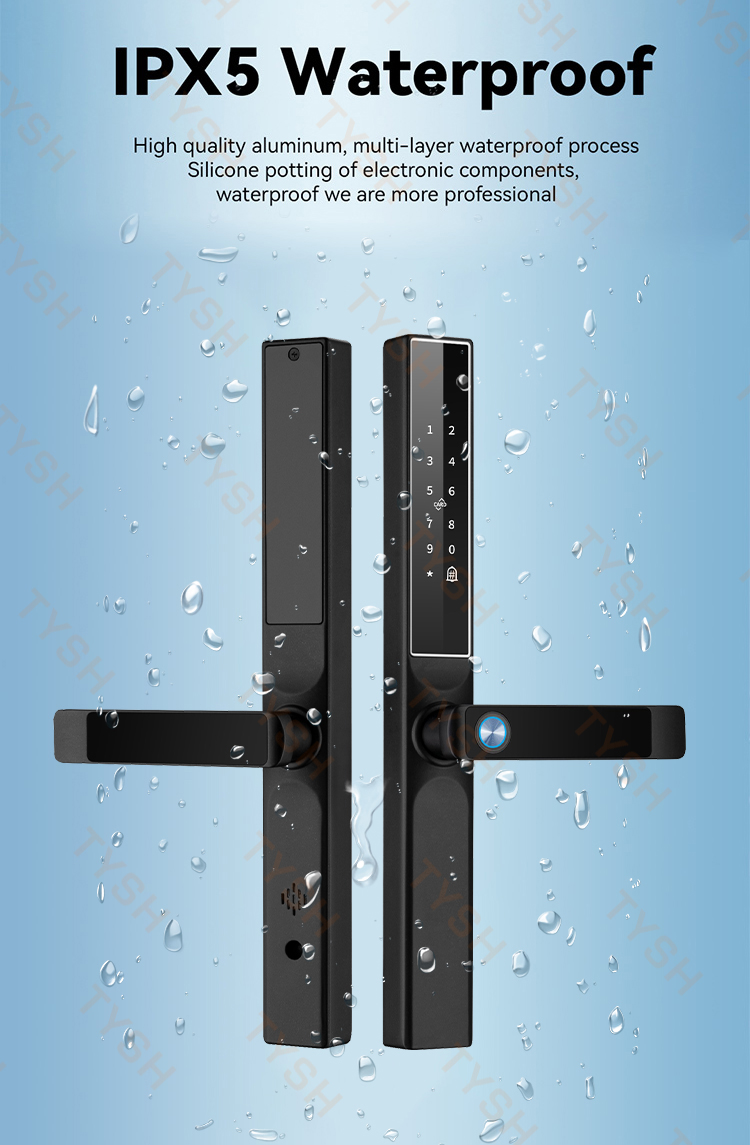 Tuya Uygulaması Parmak İzi Kap - Home Security Door Lock incelemesi ve fiyatı