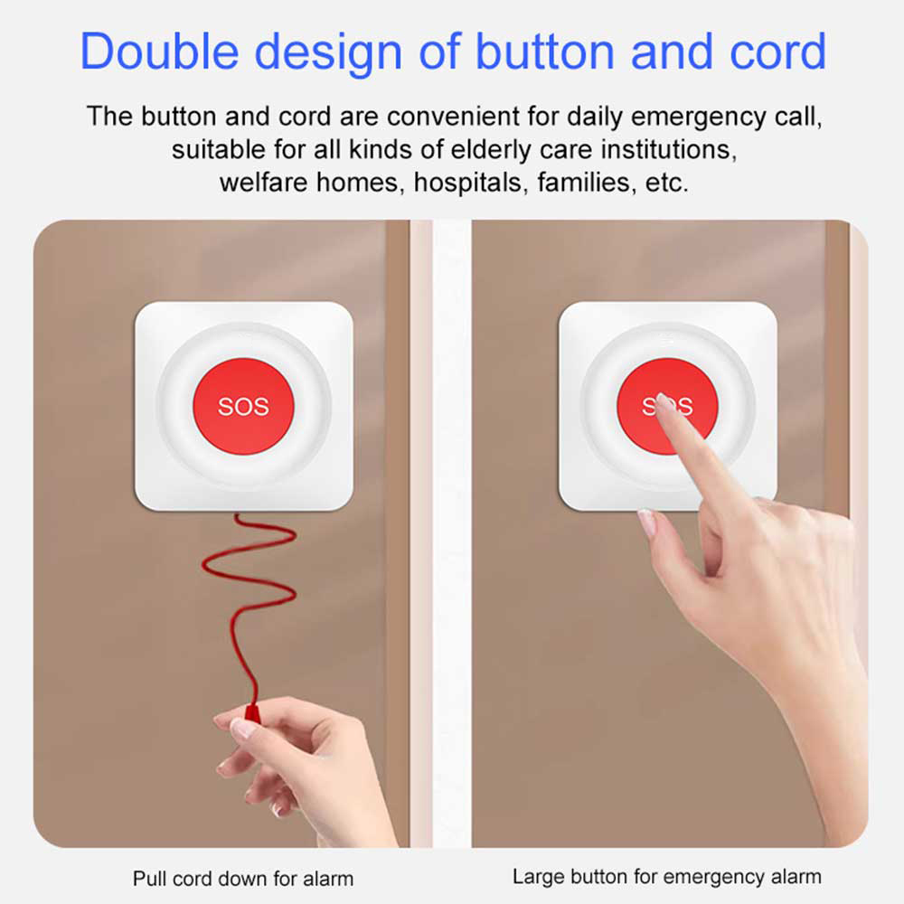 WIFI Zigbee Düğmeler SOS Buton - Home Security Tools incelemesi ve fiyatı