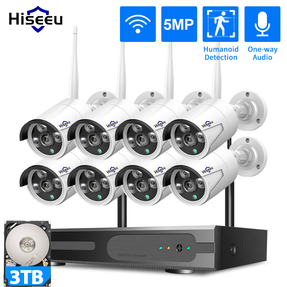 Hiseeu 3/5/8MP WiFi CCTV Kamer - Home Security And Monitoring incelemesi ve fiyatı