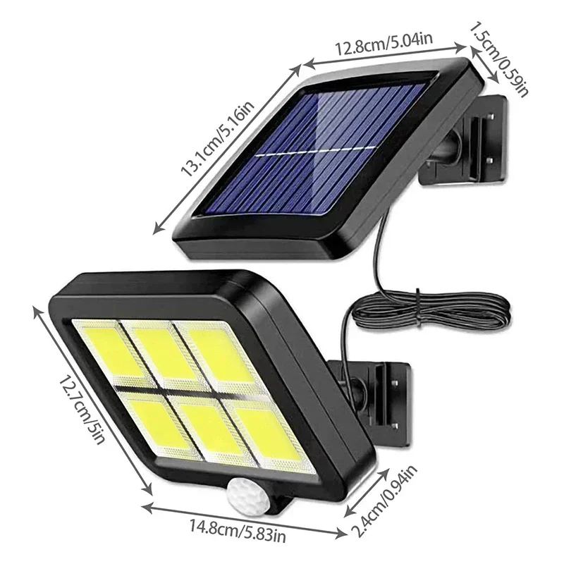 LED Güneş Enerjili Bölünmüş Du - Home Security Flood Lights incelemesi ve fiyatı