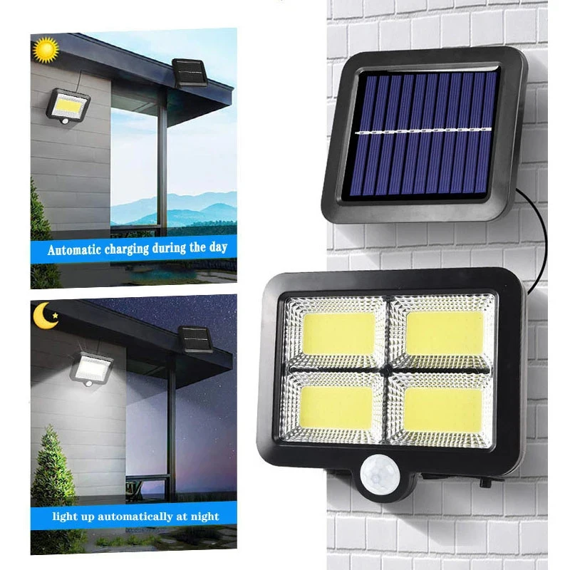 LED Güneş Enerjili Bölünmüş Du - Home Security Flood Lights incelemesi ve fiyatı