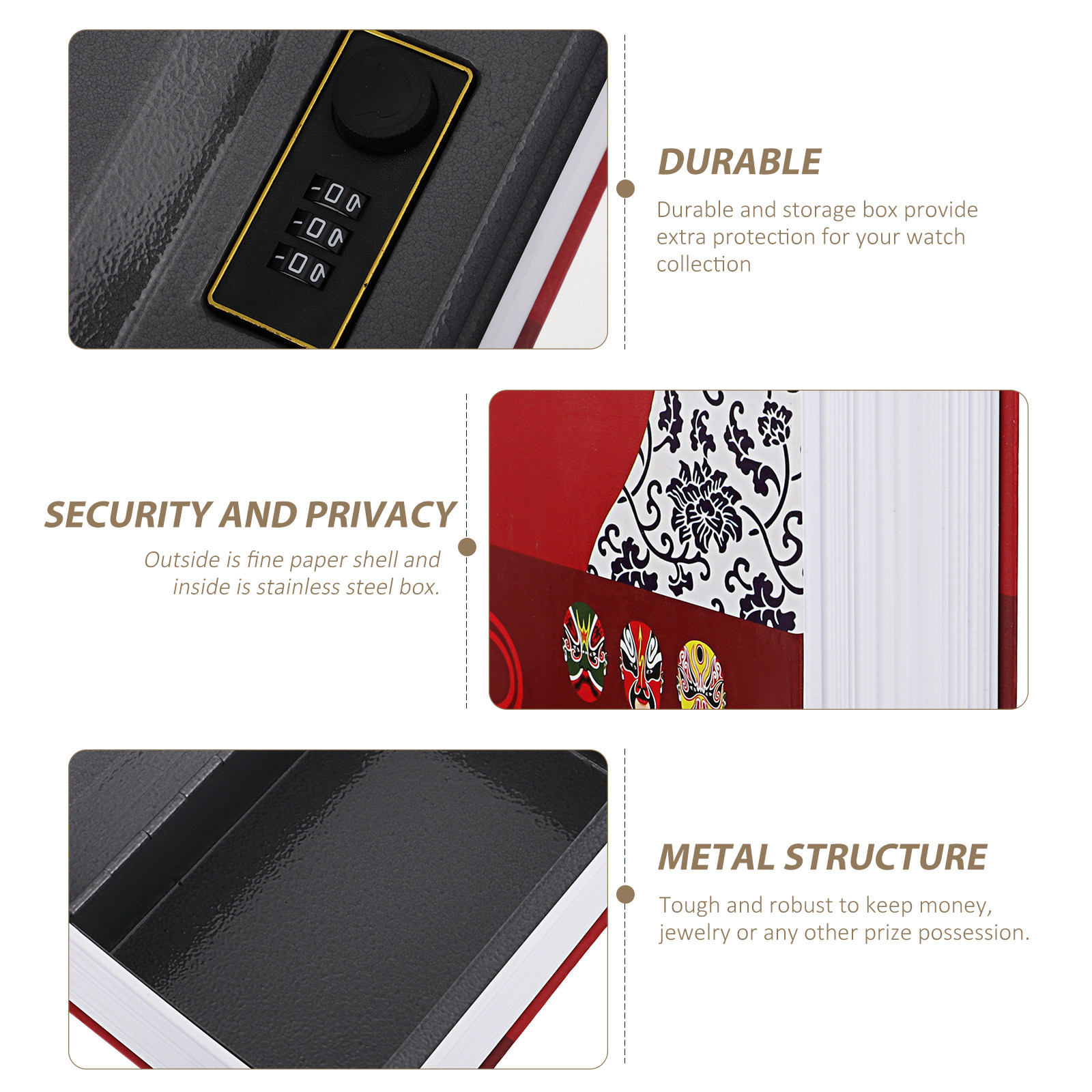 Gizli Metal Güvenlik Kasası, P - Home Security Letters incelemesi ve fiyatı