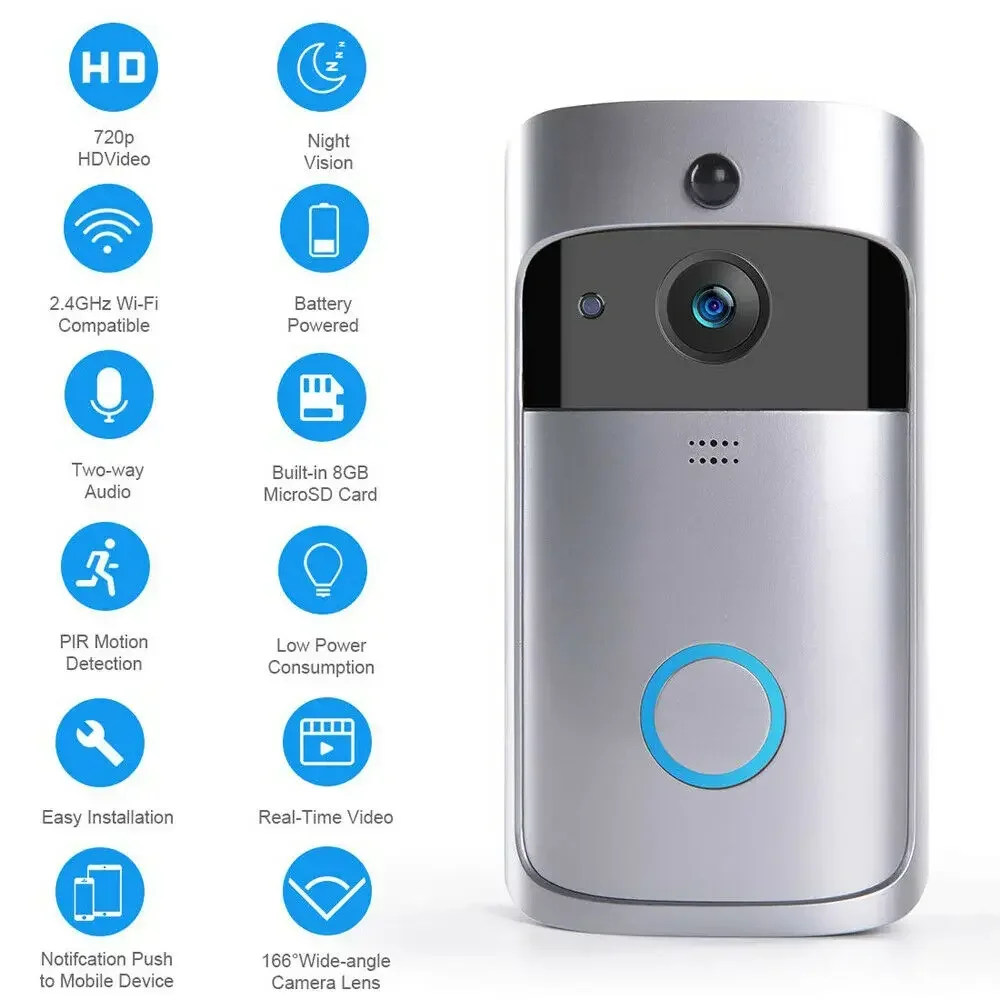 720P HD Akıllı Ev Kablosuz WIF - Home Security Lidar incelemesi ve fiyatı