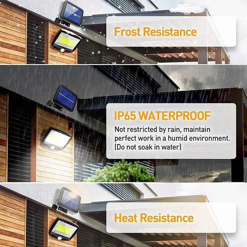 LED Güneş Enerjili Bölünmüş Du - Home Security Flood Lights incelemesi ve fiyatı