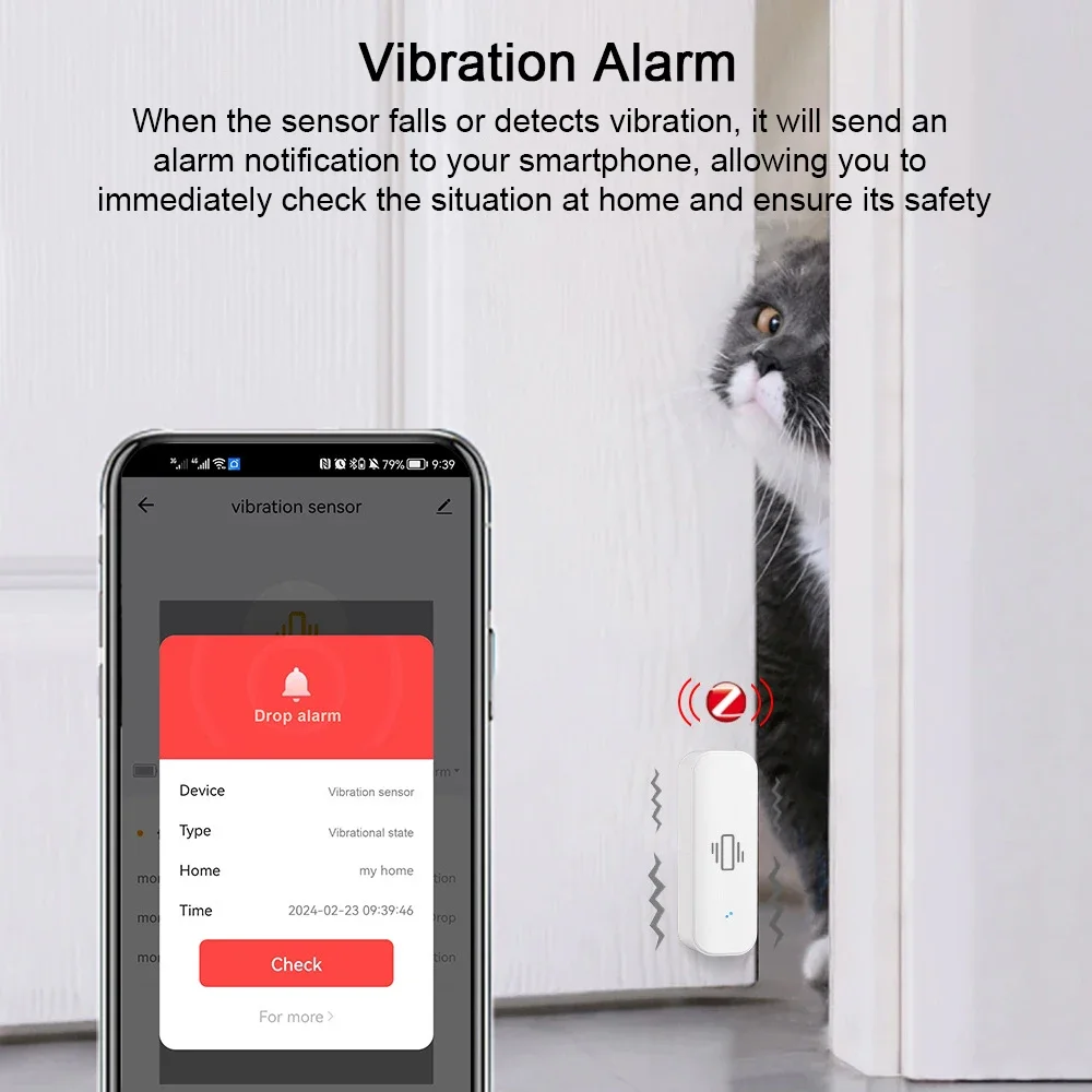 Tuya WiFi/Zigbee akıllı titreş - Home Security And Monitoring incelemesi ve fiyatı