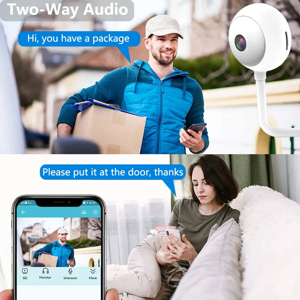 5MP Tuya Doodle WiFi USB Proje - Home Security Flood Lights incelemesi ve fiyatı