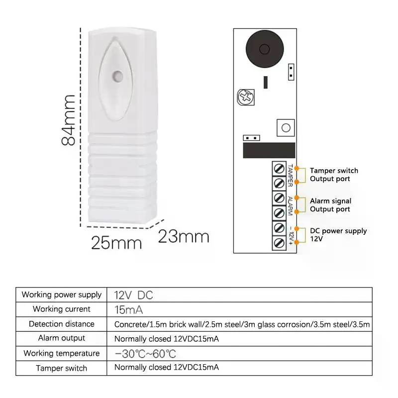 Kablolu Fotoelektrik Titreşim  - Home Security System incelemesi ve fiyatı