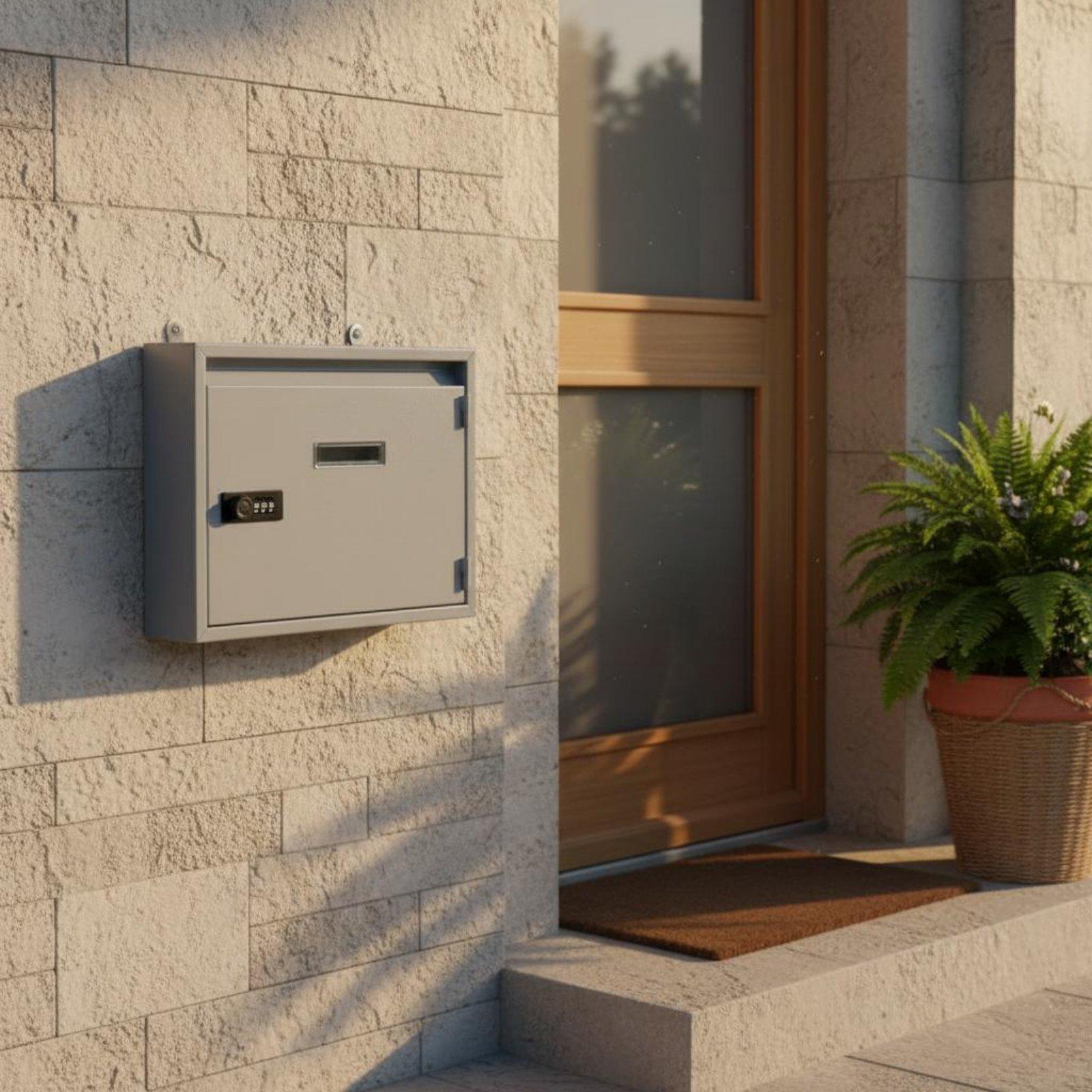 Kilitli Posta Kutusu Ev Dış Ce - Home Security Letters incelemesi ve fiyatı