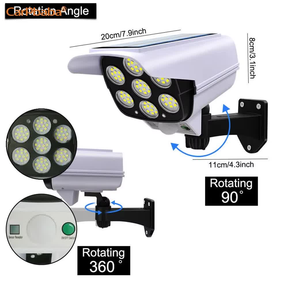 Açık Güneş Işığı Hareket Sensö - Home Security Flood Lights incelemesi ve fiyatı