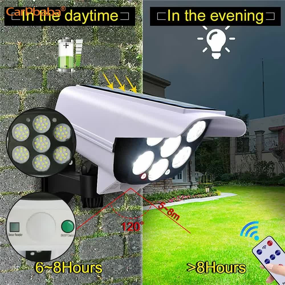 Açık Güneş Işığı Hareket Sensö - Home Security Flood Lights incelemesi ve fiyatı